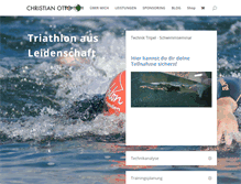 Tablet Screenshot of christianotto-triathlon.de